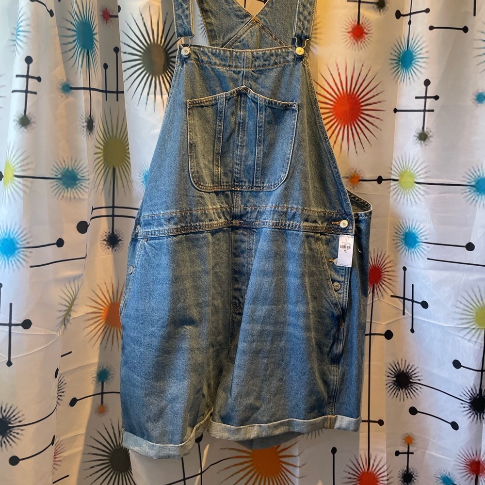 NWT overall shorts